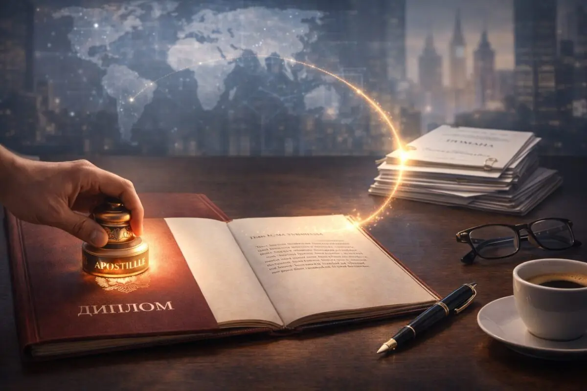 Апостиль на дипломы и аттестаты