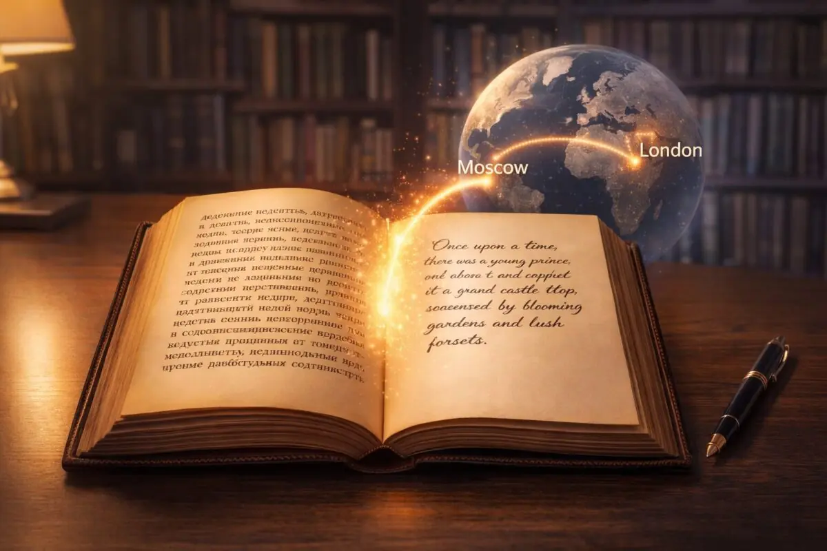 Профессиональный перевод книг — сохраним стиль, смысл и душу вашего произведения