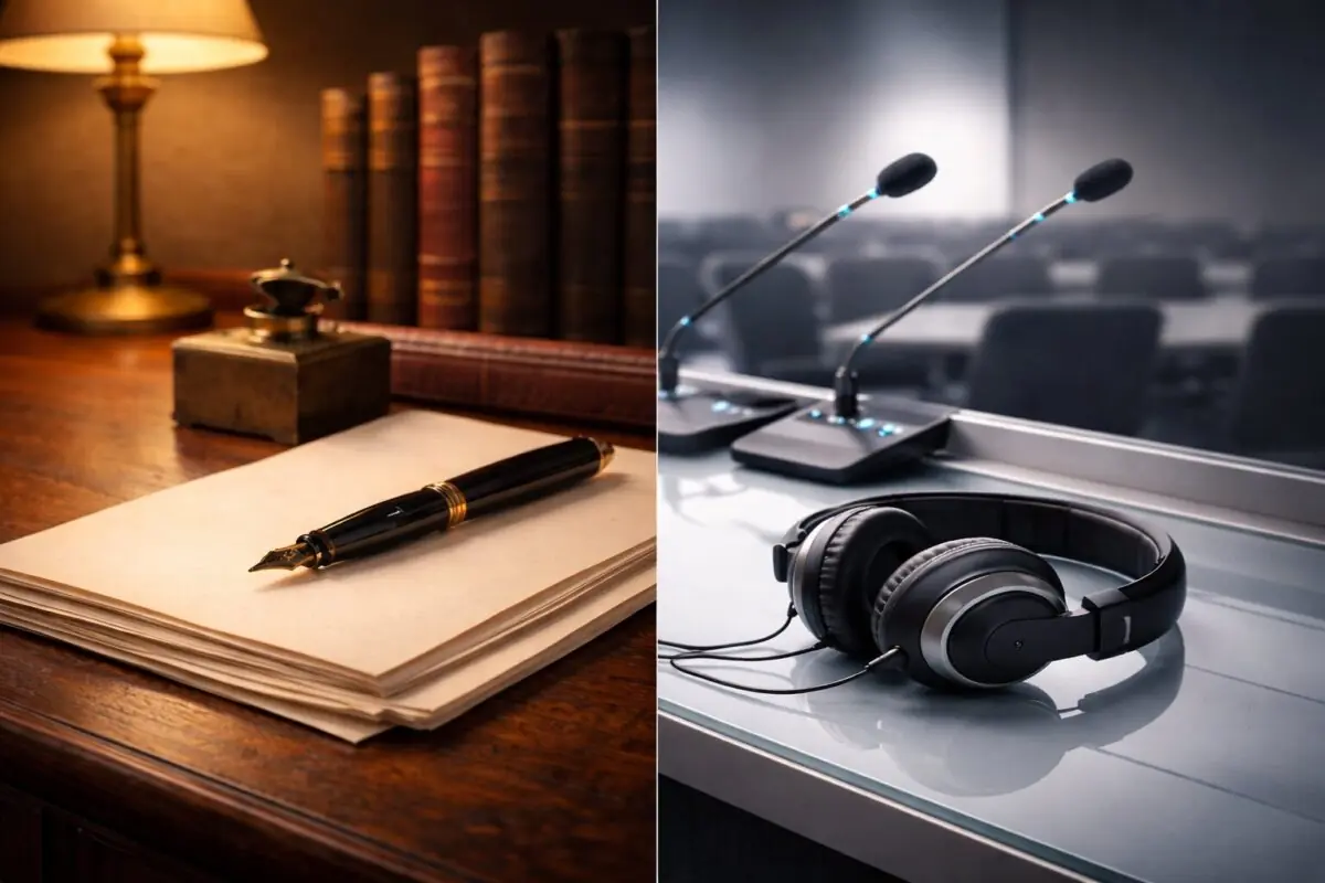 Письменный и устный перевод: два направления, одна цель