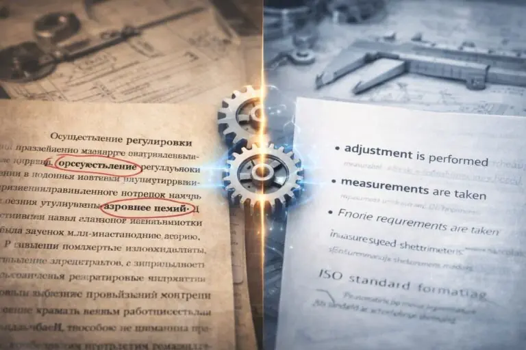 Фразеология в техническом переводе с русского на английский: когда дословность разрушает смысл