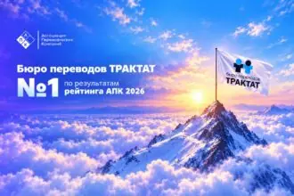 ТРАКТАТ — первое место в рейтинге переводческих компаний АПК 2026